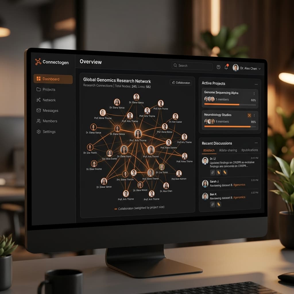 Connectogen – Research Collaboration Platform